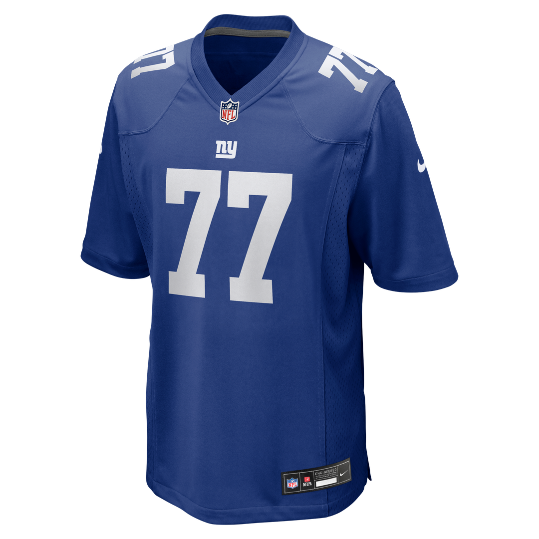 Daniel Faalele New York Giants Team Game Jersey - Royal