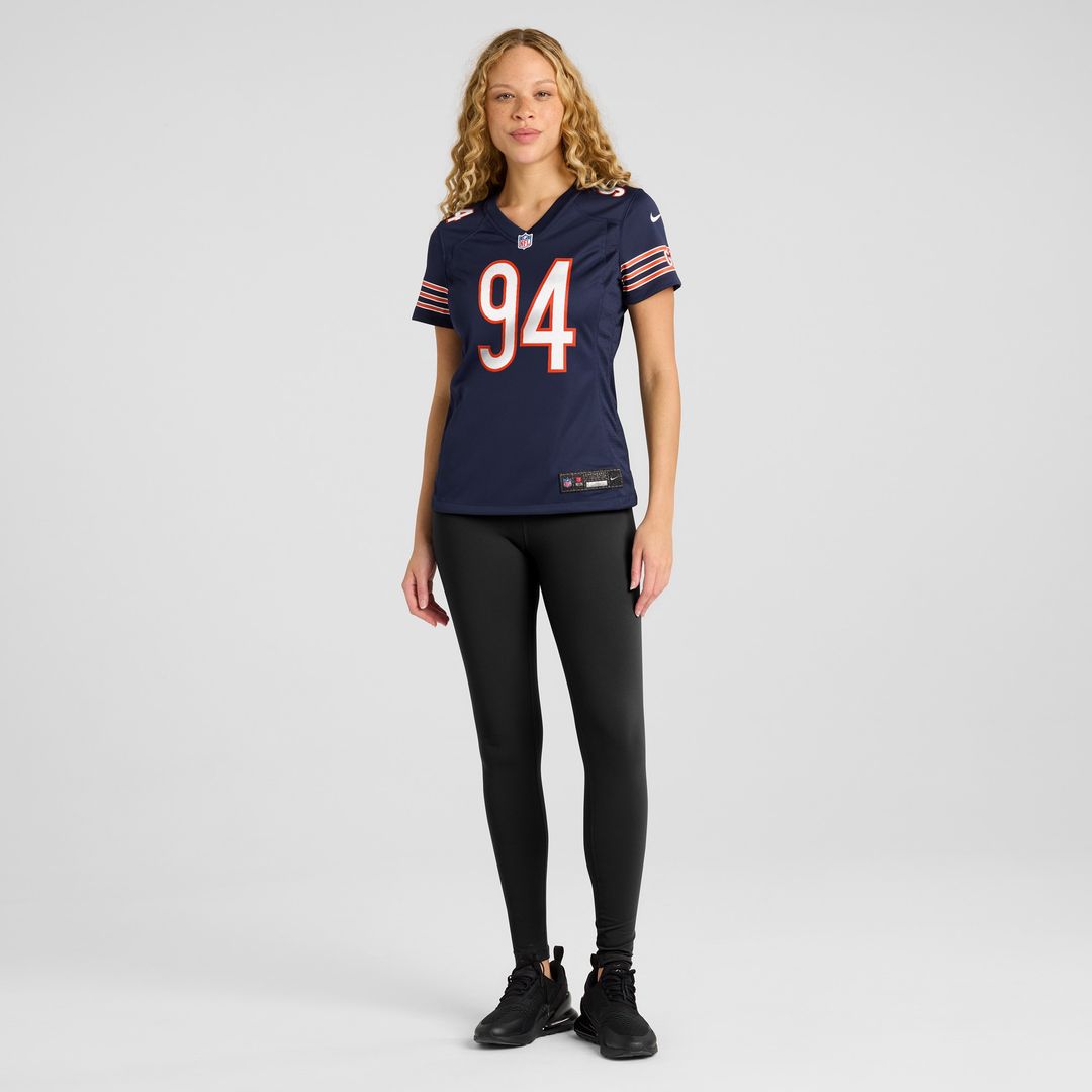Austin Booker Chicago Bears Women's Game Jersey - Navy