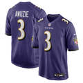 Chidobe Awuzie Baltimore Ravens Team Game Jersey - Purple