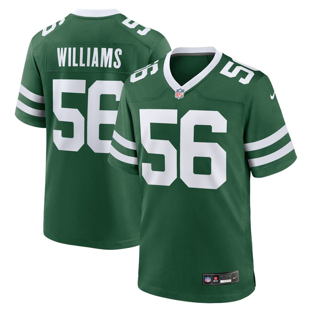 Quincy Williams New York Jets Game Jersey - Legacy White