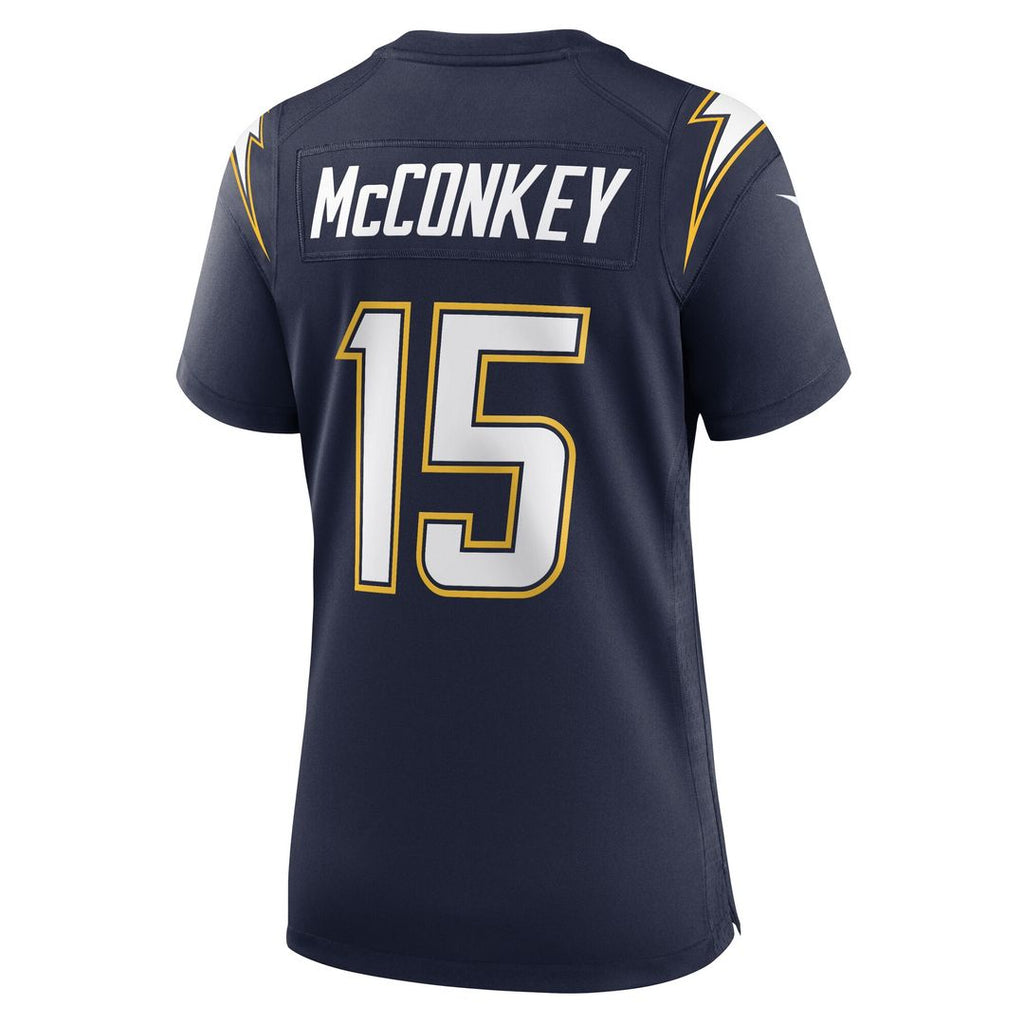 Ladd McConkey Los Angeles Chargers Women's Game Jersey - Powder Blue
