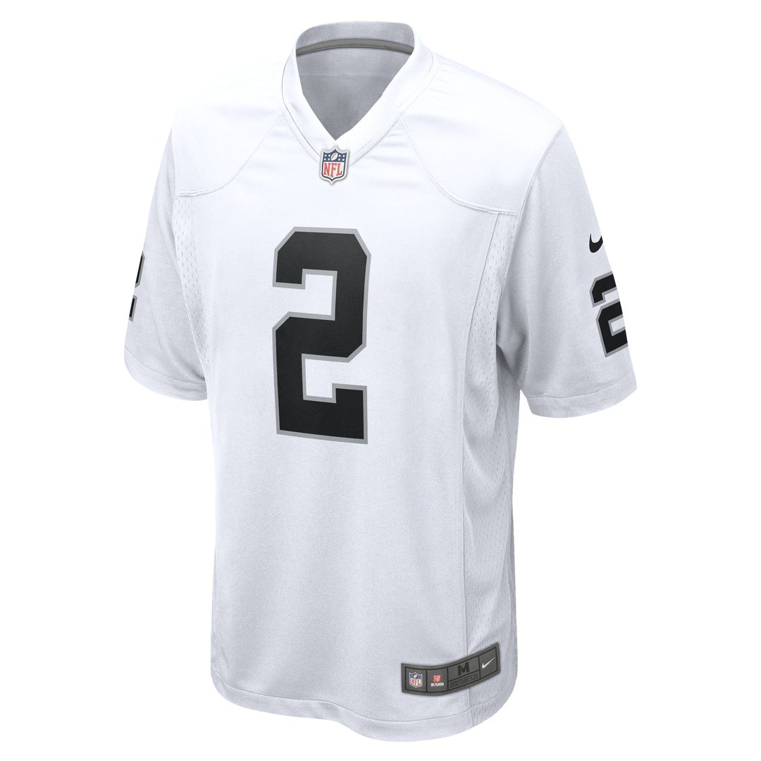 Ashton Jeanty Las Vegas Raiders Game Jersey - White