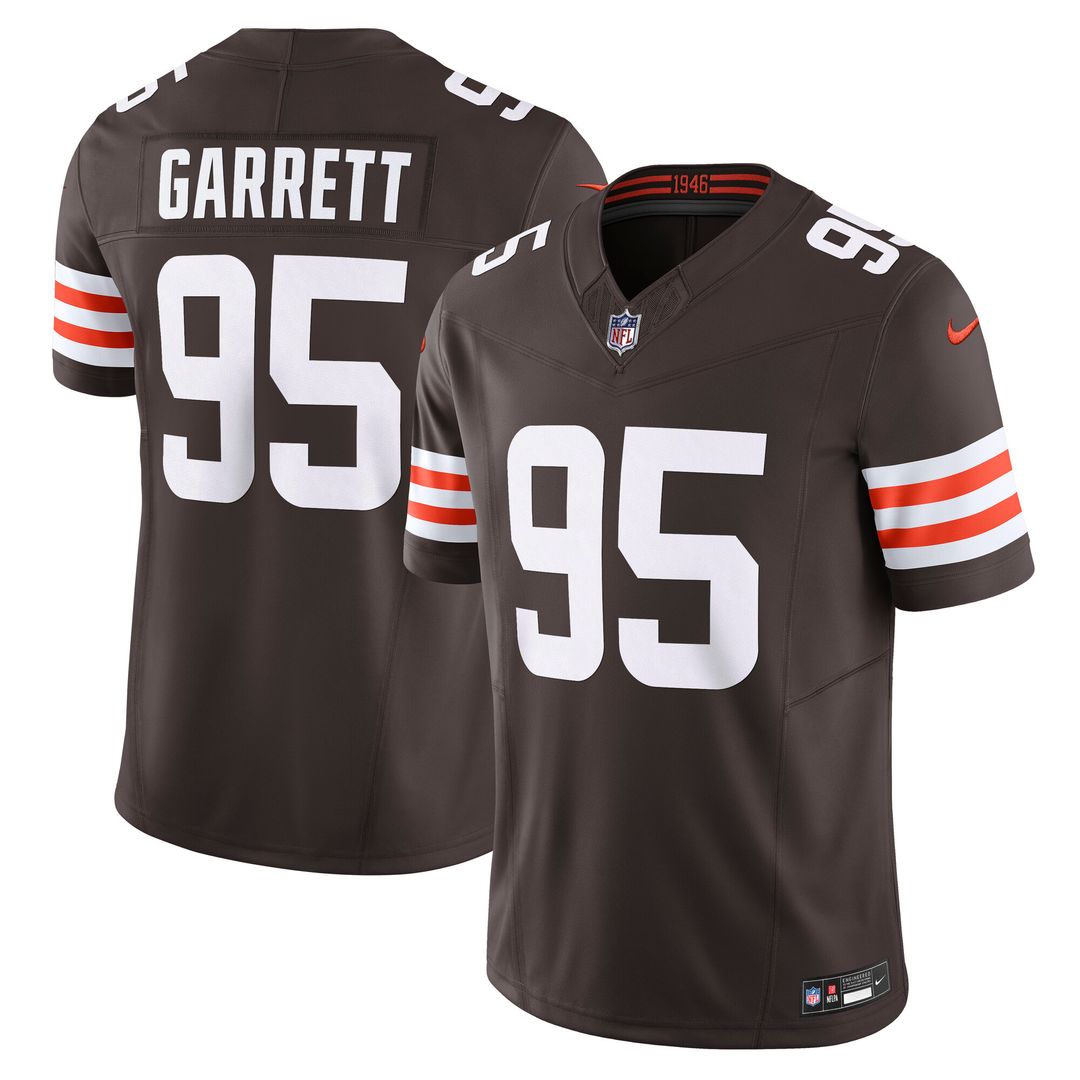 Myles Garrett Cleveland Browns Team Vapor F.U.S.E. Limited Jersey - Brown
