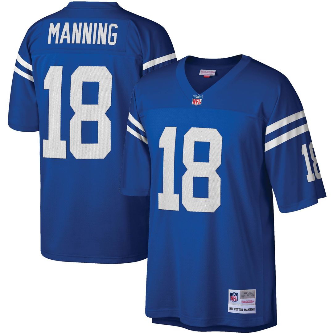 Peyton Manning Indianapolis Colts Mitchell & Ness Legacy Replica Jersey - White