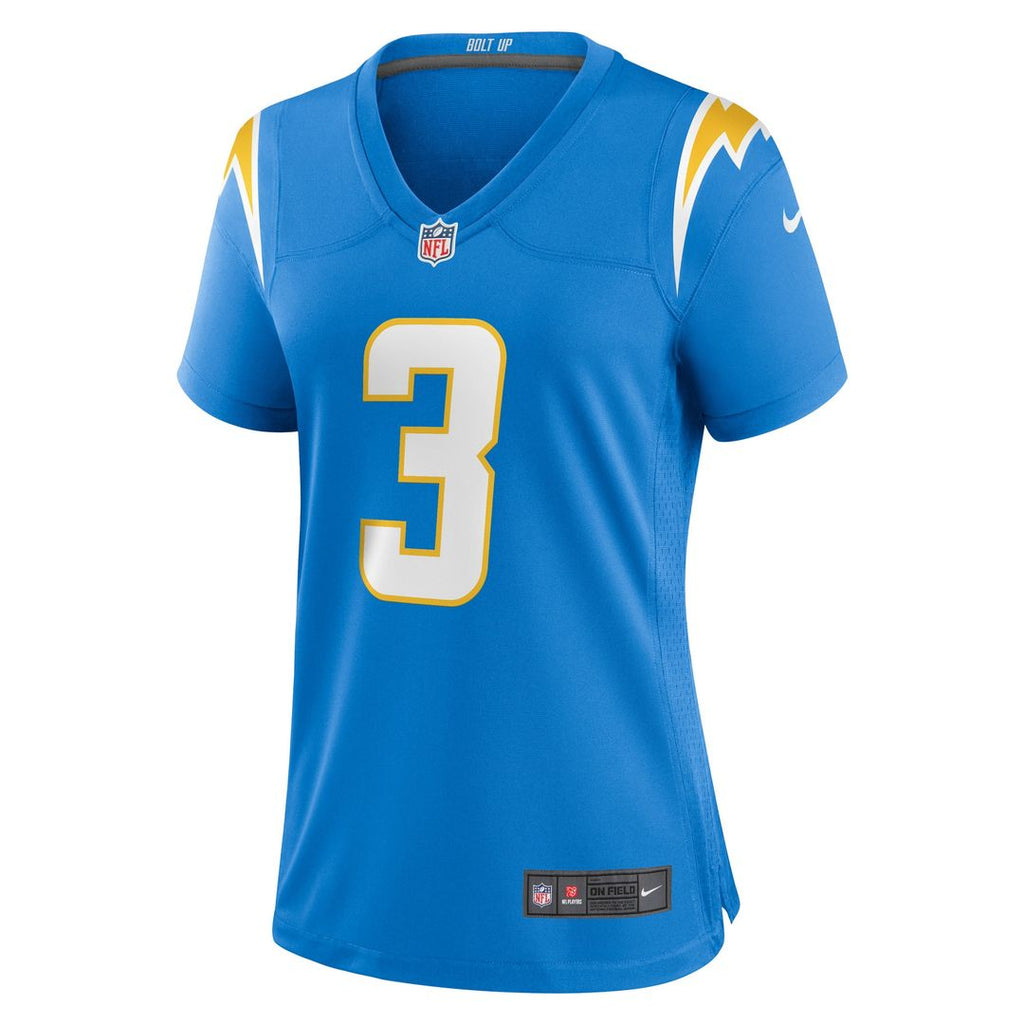 Derwin James Jr. Los Angeles Chargers Women's Alternate Charger Power Game Jersey - Gold