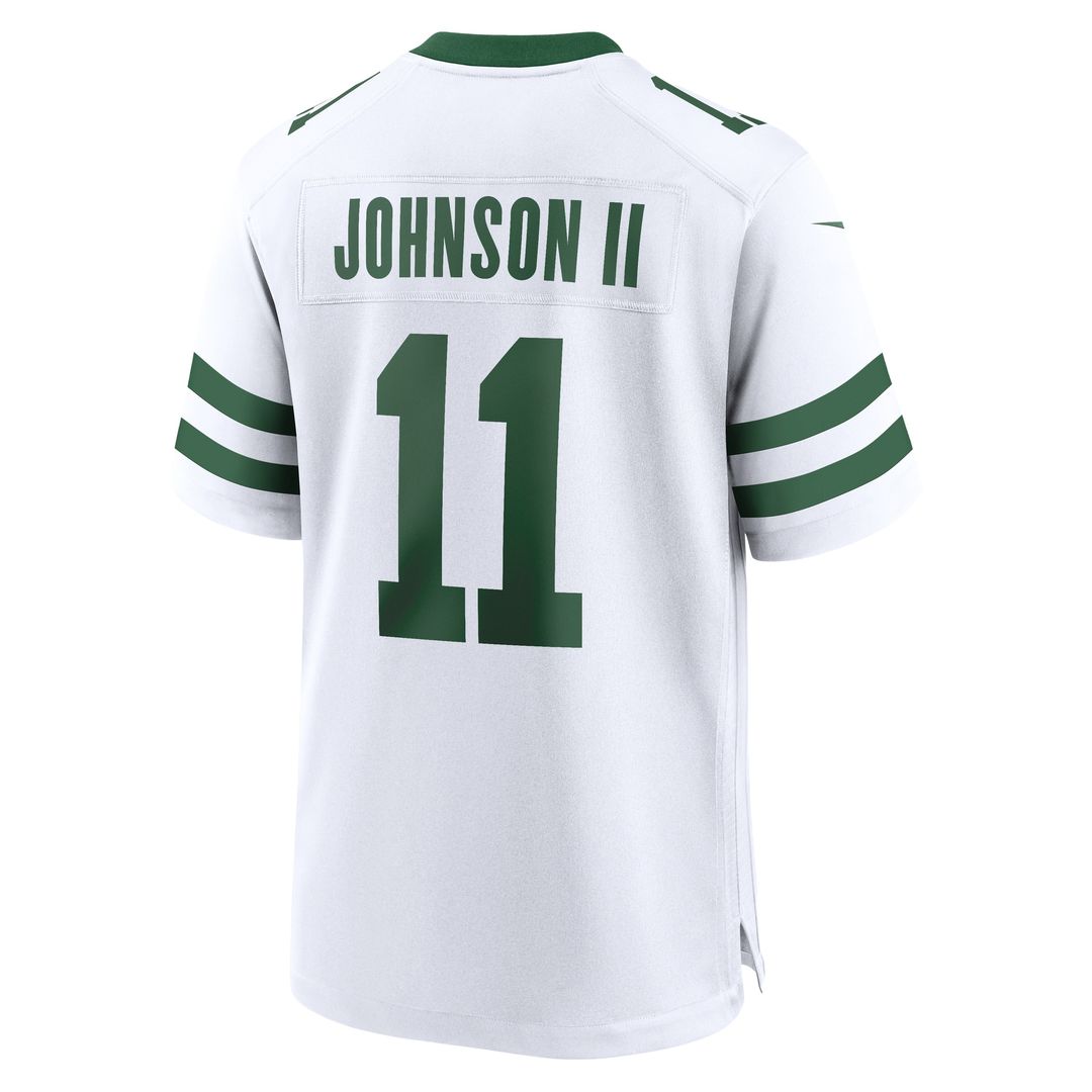 Jermaine Johnson II New York Jets Game Jersey - Legacy White