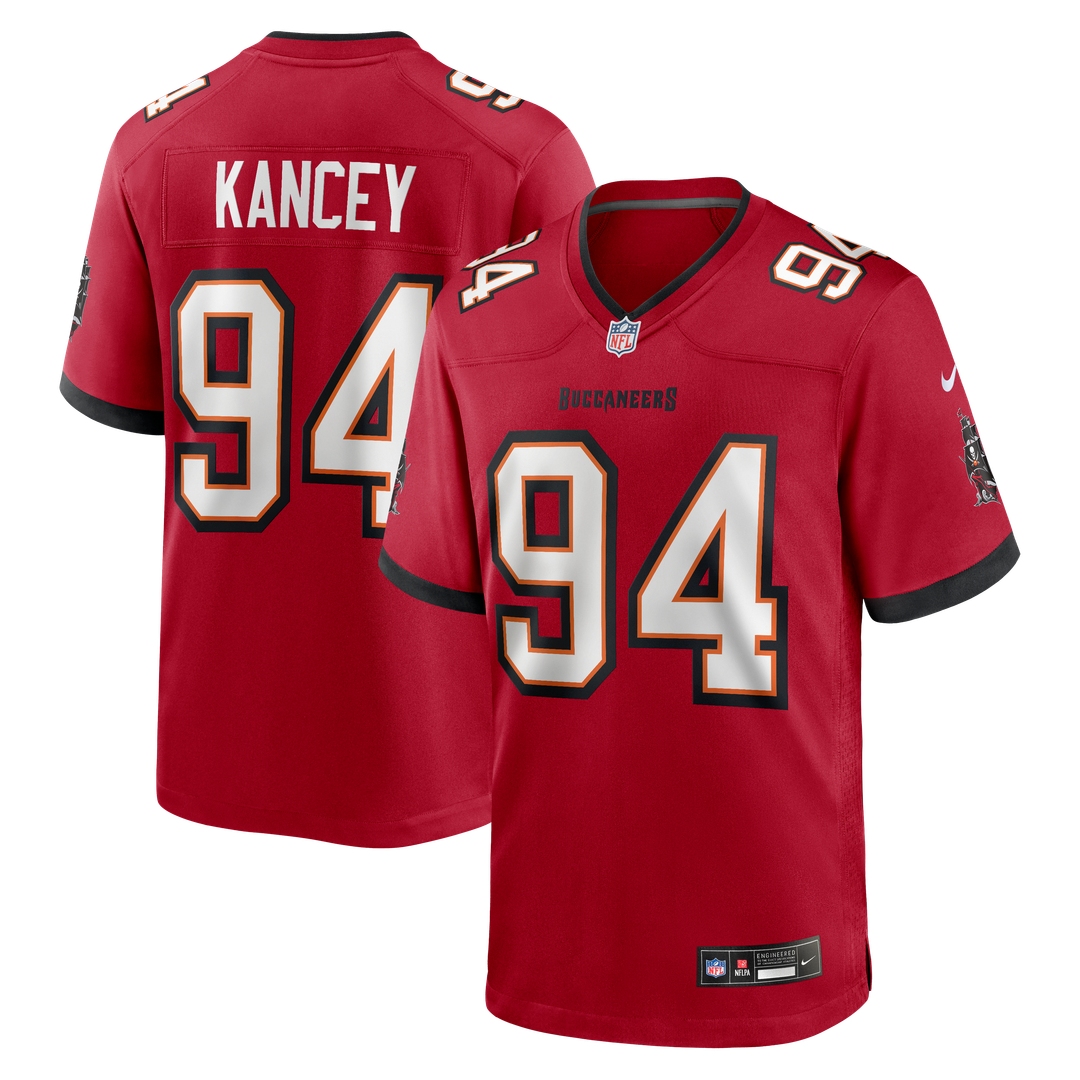 Calijah Kancey Tampa Bay Buccaneers Game Jersey - Red