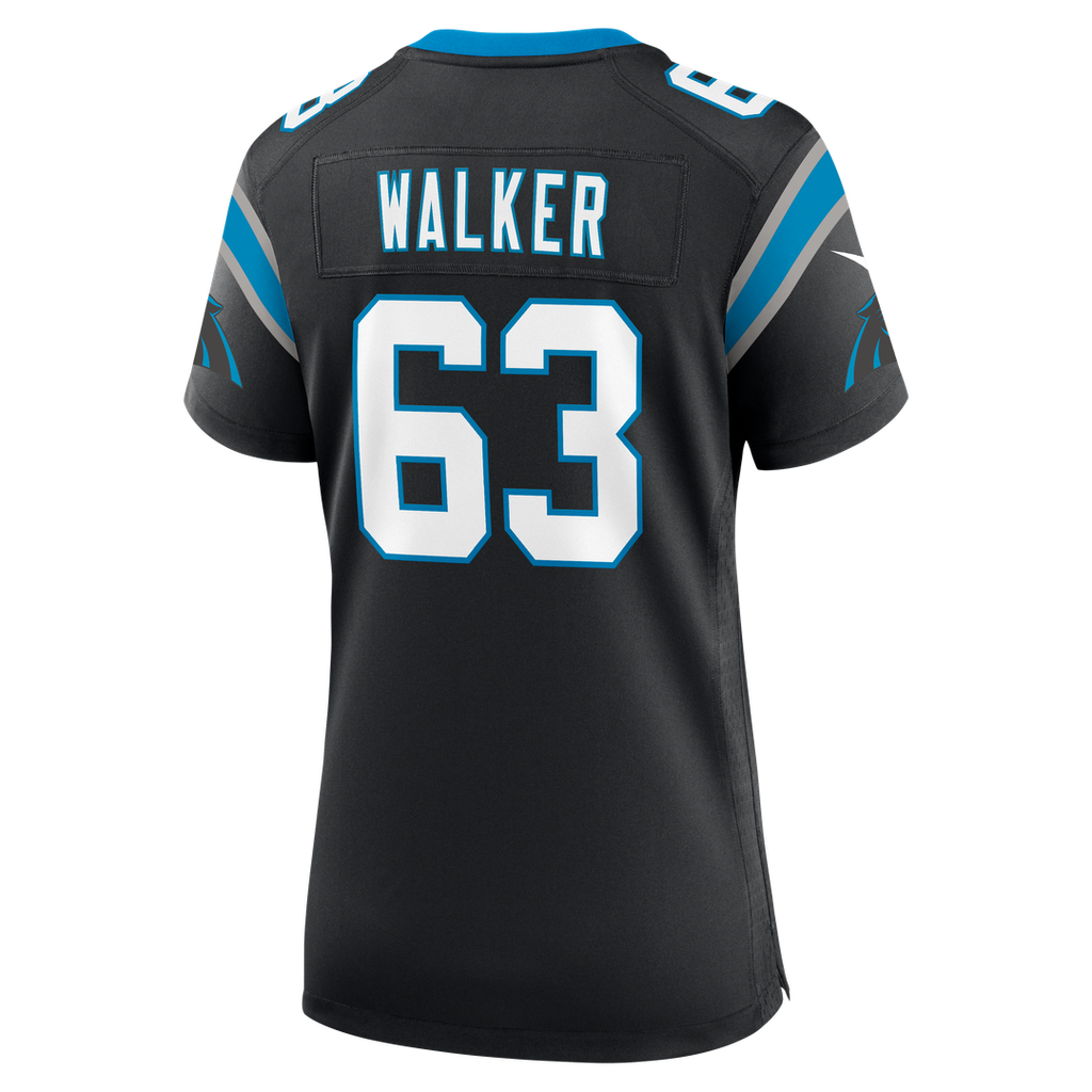 Rasheed Walker Carolina Panthers Women's Team Game Jersey - Black