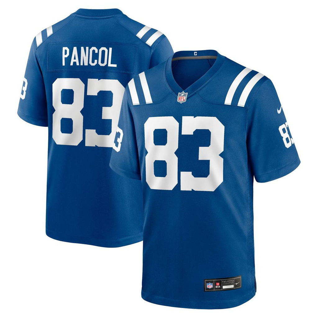 Eli Pancol Indianapolis Colts Team Game Jersey - Royal