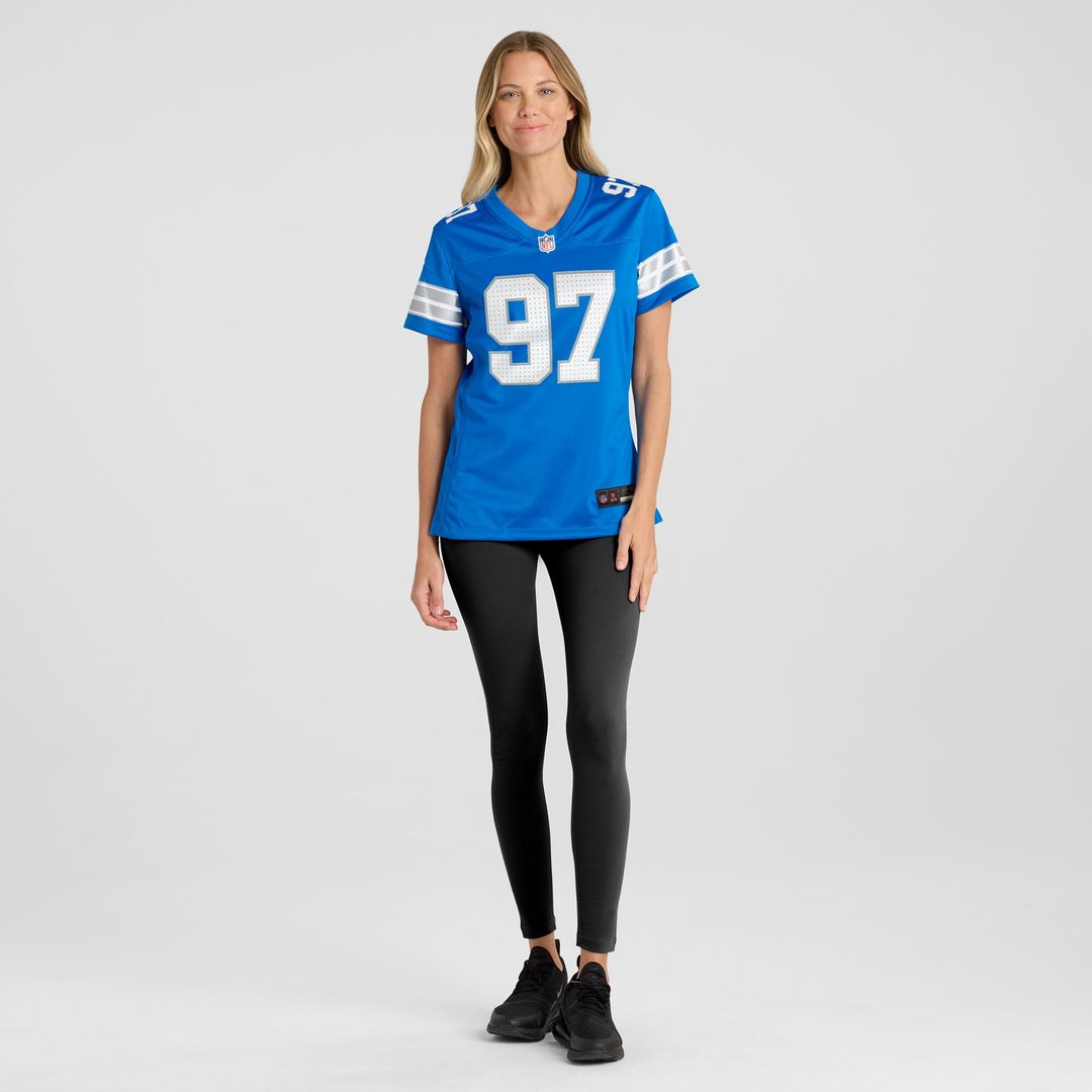 Aidan Hutchinson Detroit Lions Women's Game Jersey - Blue