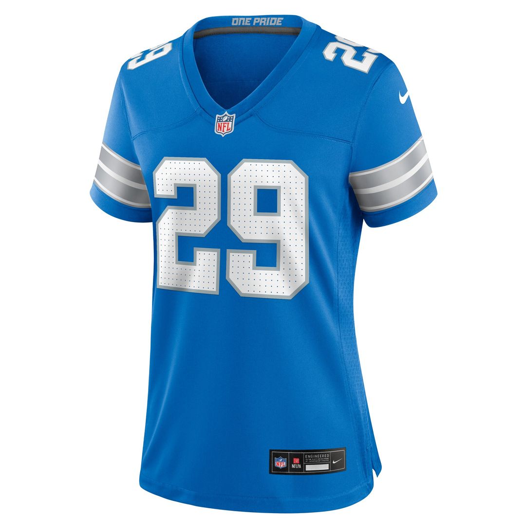 Avonte Maddox Detroit Lions Women's Team Game Jersey - Blue