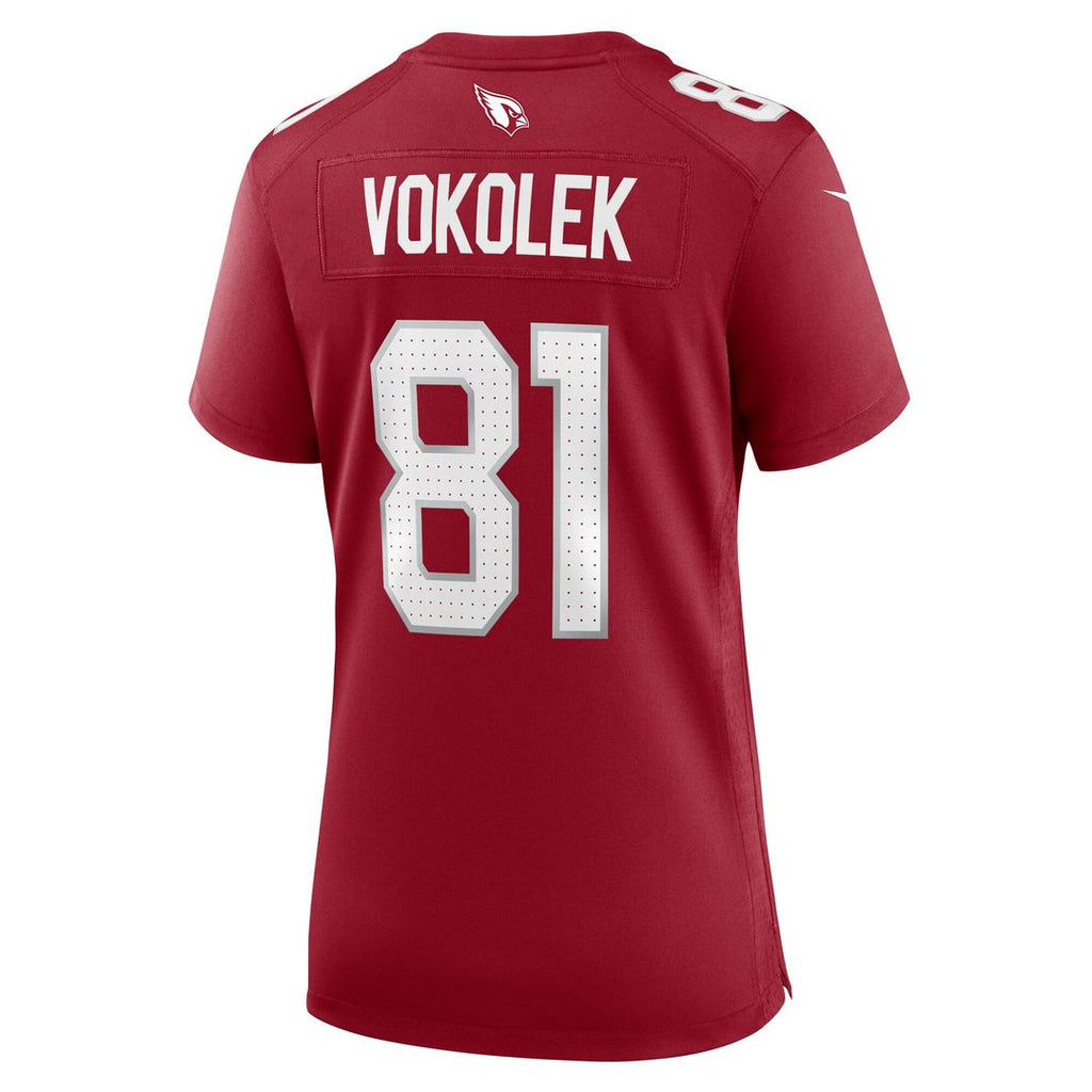 Travis Vokolek Arizona Cardinals Women's Game Jersey - Cardinal