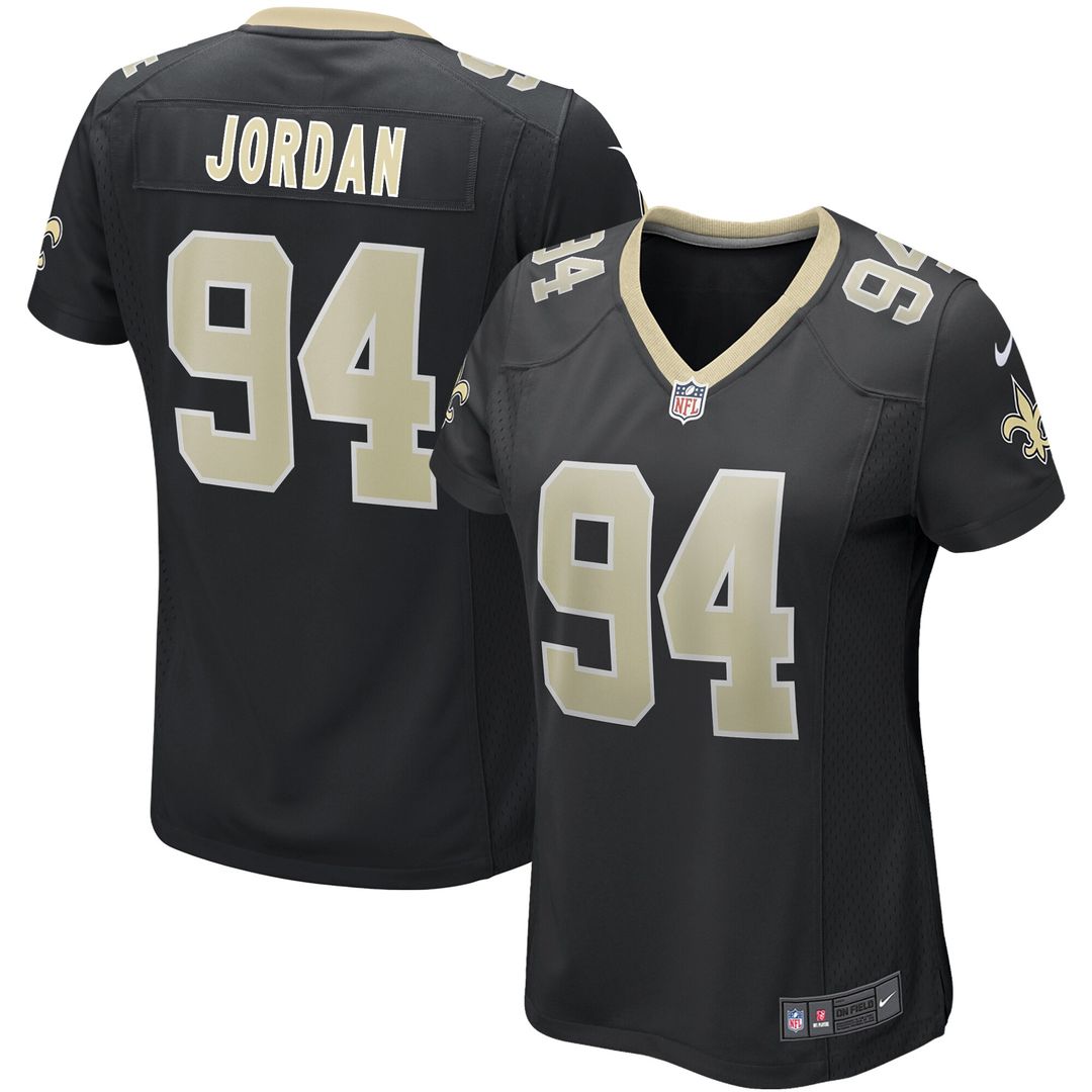 Cameron New Orleans Saints Women's Game Jersey - Black