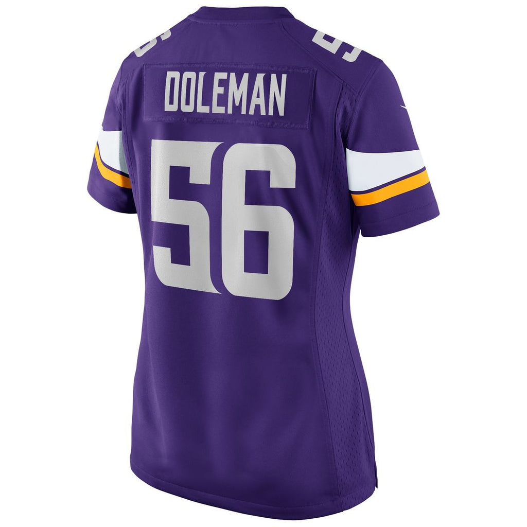 Chris Doleman Minnesota Vikings Women's Game Retired Player Jersey - Purple