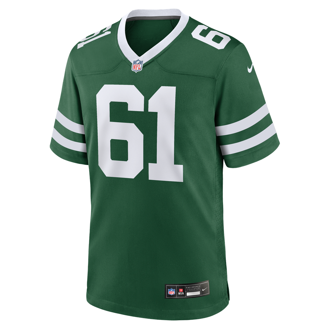 Max Mitchell New York Jets Team Game Jersey - Legacy Green