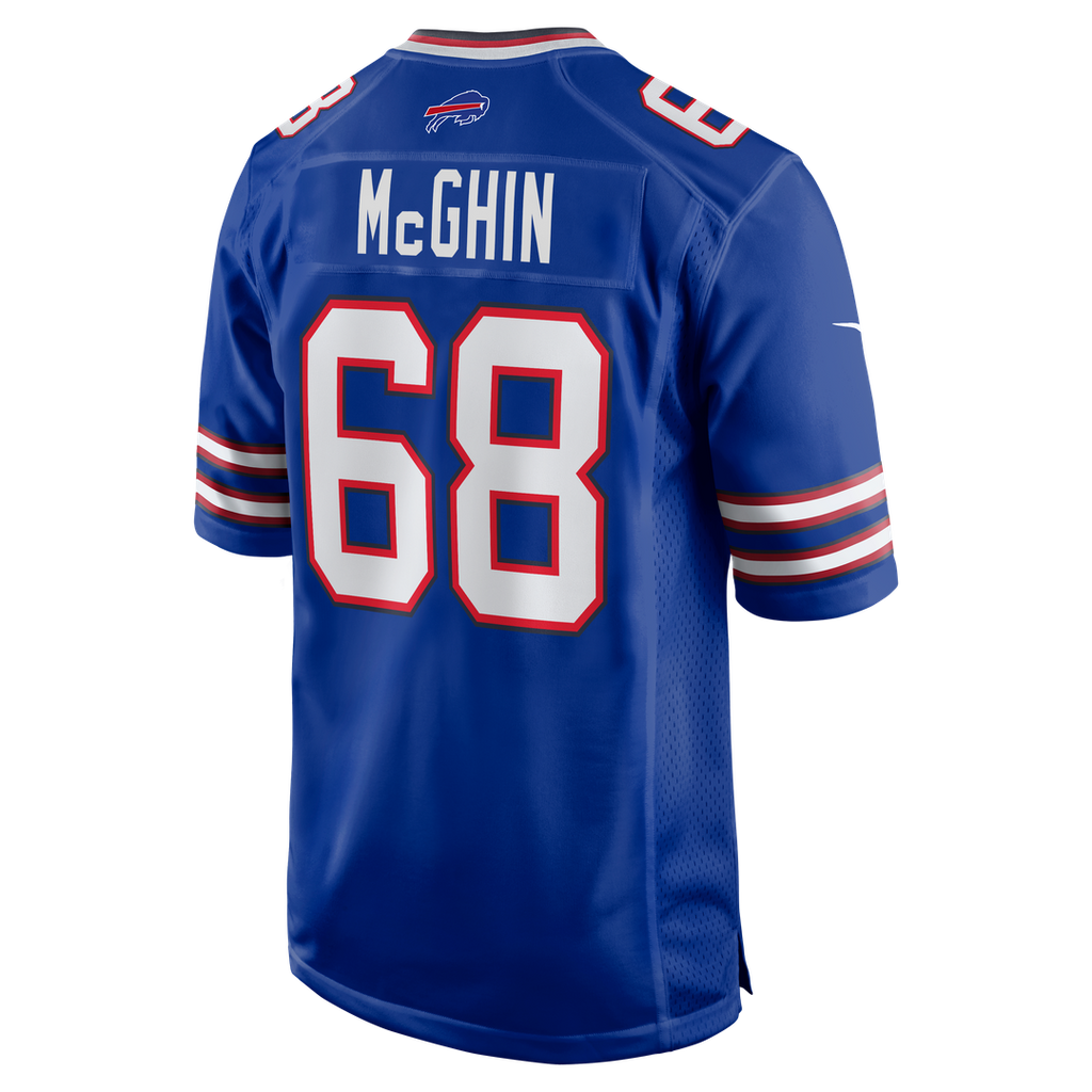 Garrett McGhin Buffalo Bills Team Game Jersey - Royal