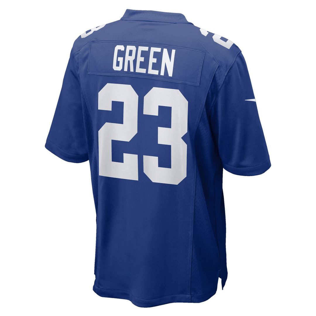 Art Green New York Giants Team Game Jersey - Royal