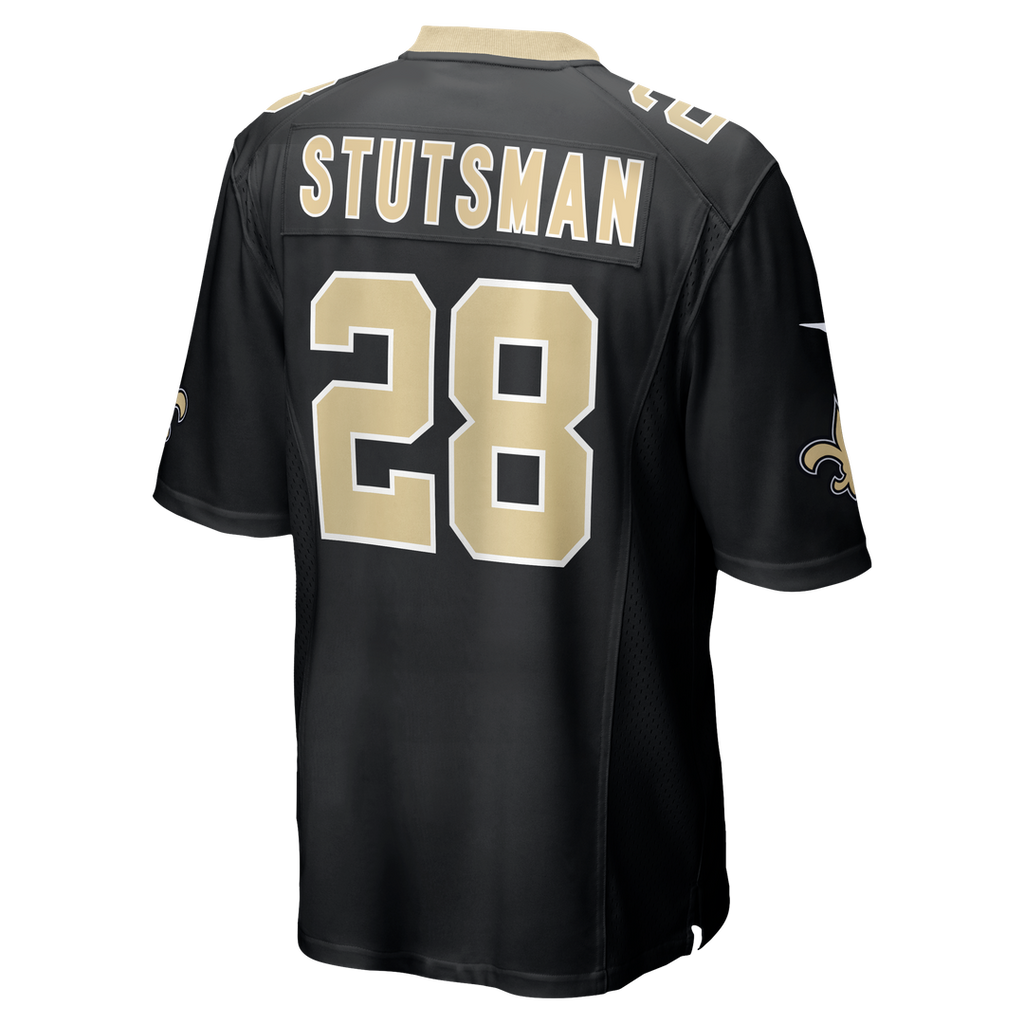 Danny Stutsman New Orleans Saints Team Game Jersey - Black