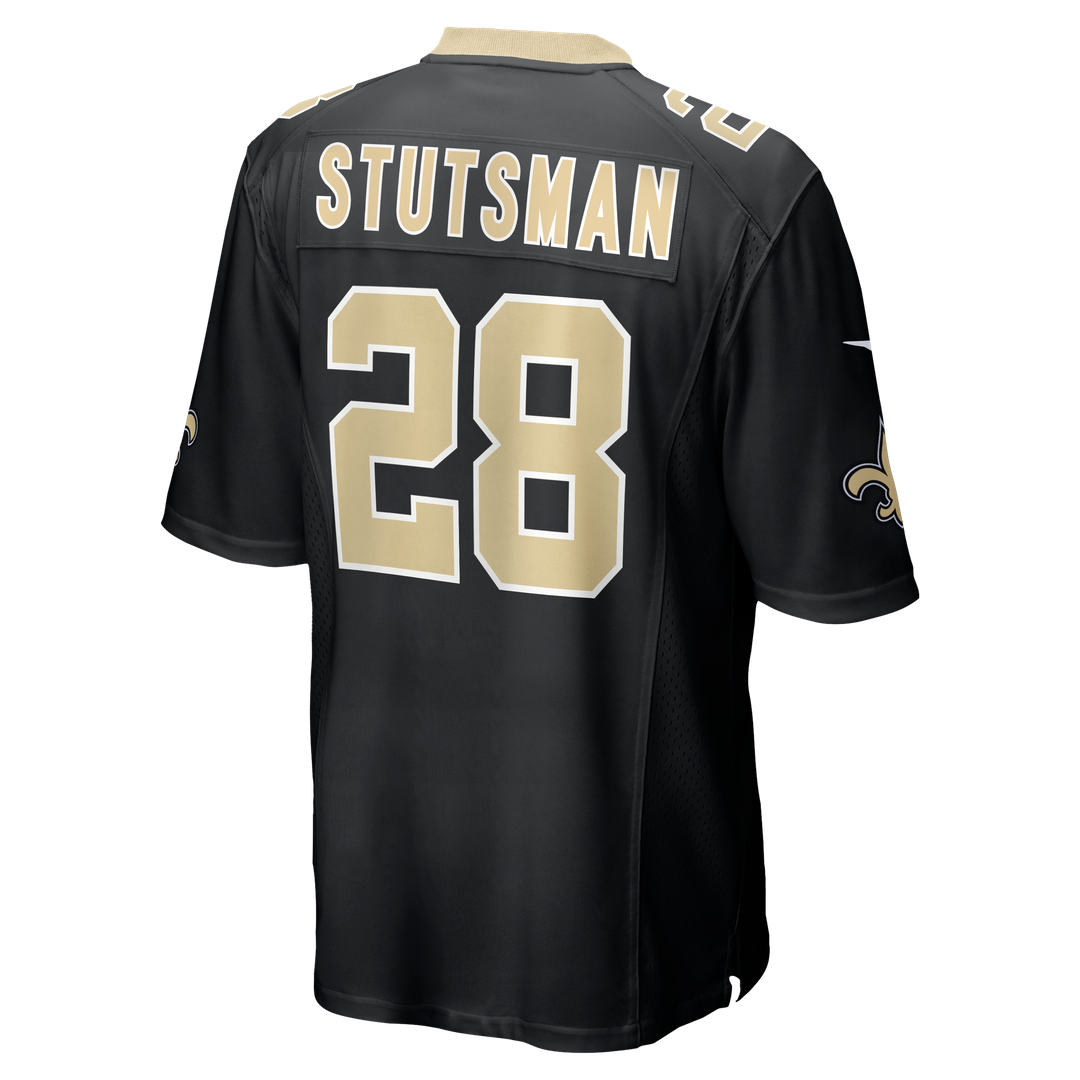 Danny Stutsman New Orleans Saints Team Game Jersey - Black