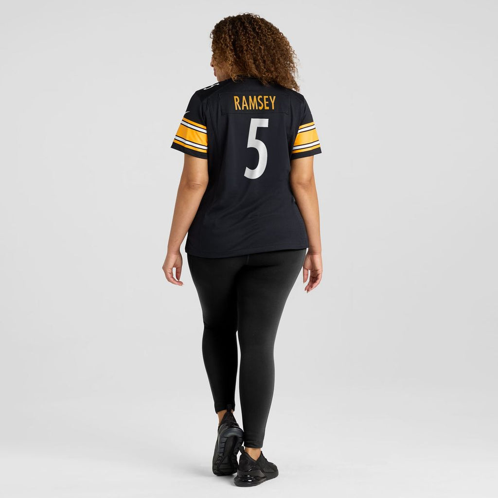 Jalen Ramsey Pittsburgh Steelers Women's Team Game Jersey - Black