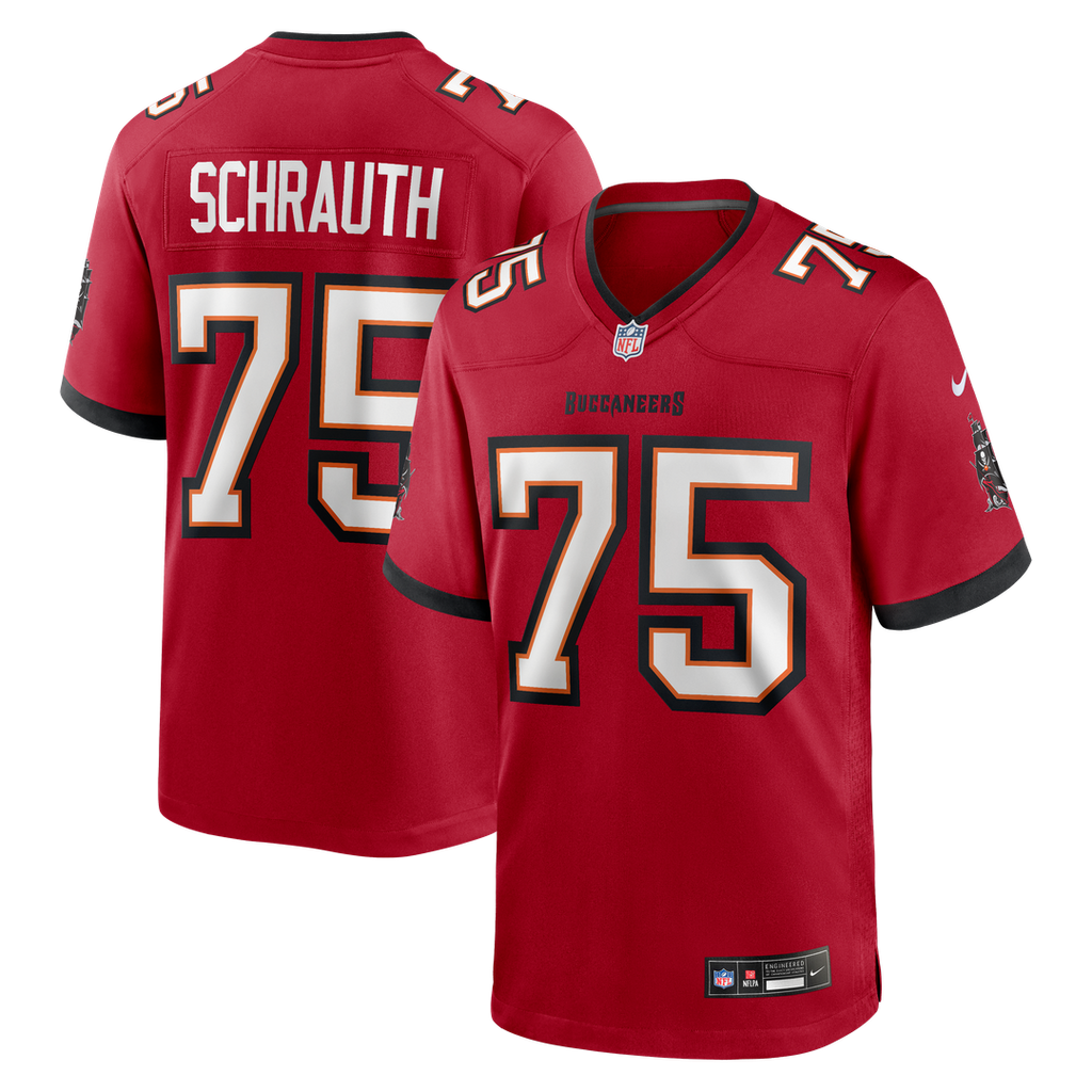 Billy Schrauth Tampa Bay Buccaneers Team Game Jersey - Red
