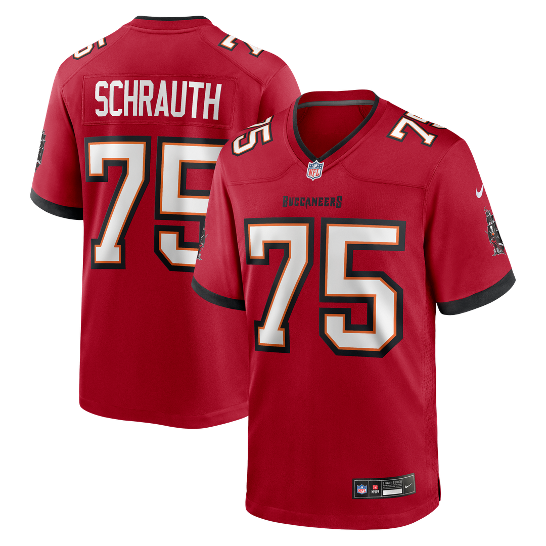 Billy Schrauth Tampa Bay Buccaneers Team Game Jersey - Red