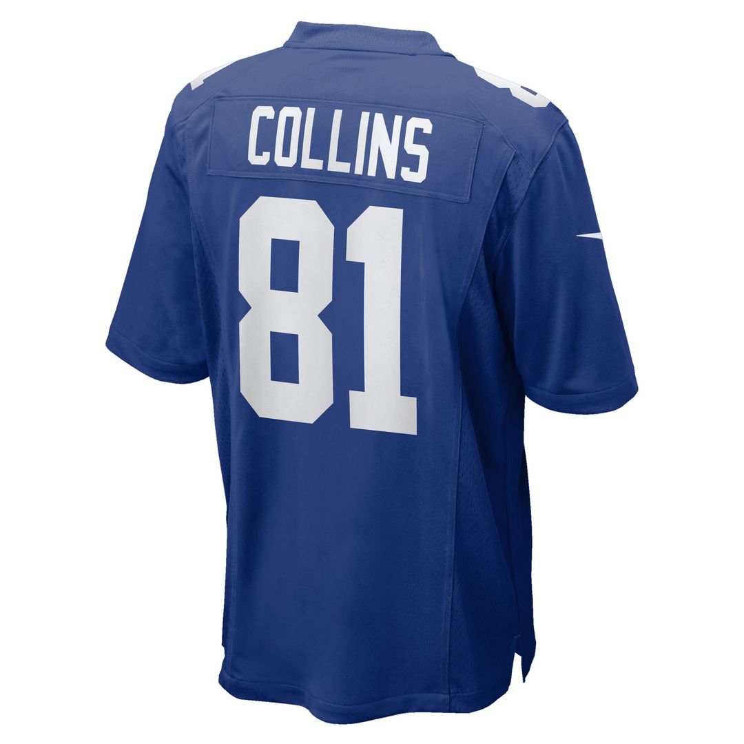Beaux Collins New York Giants Team Game Jersey - Royal