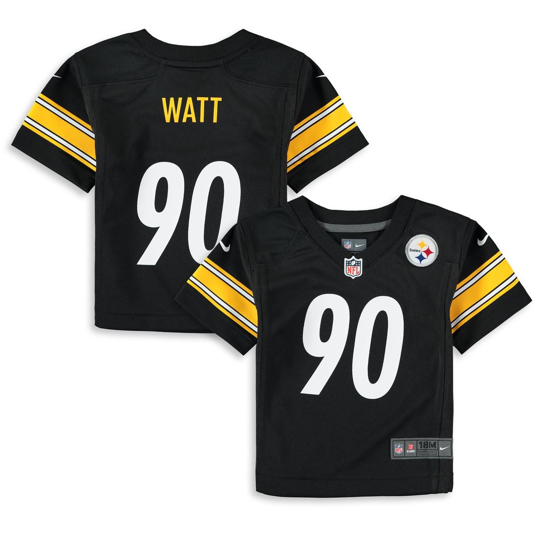 T.J. Watt Pittsburgh Steelers Infant Team Player Game Jersey - Black