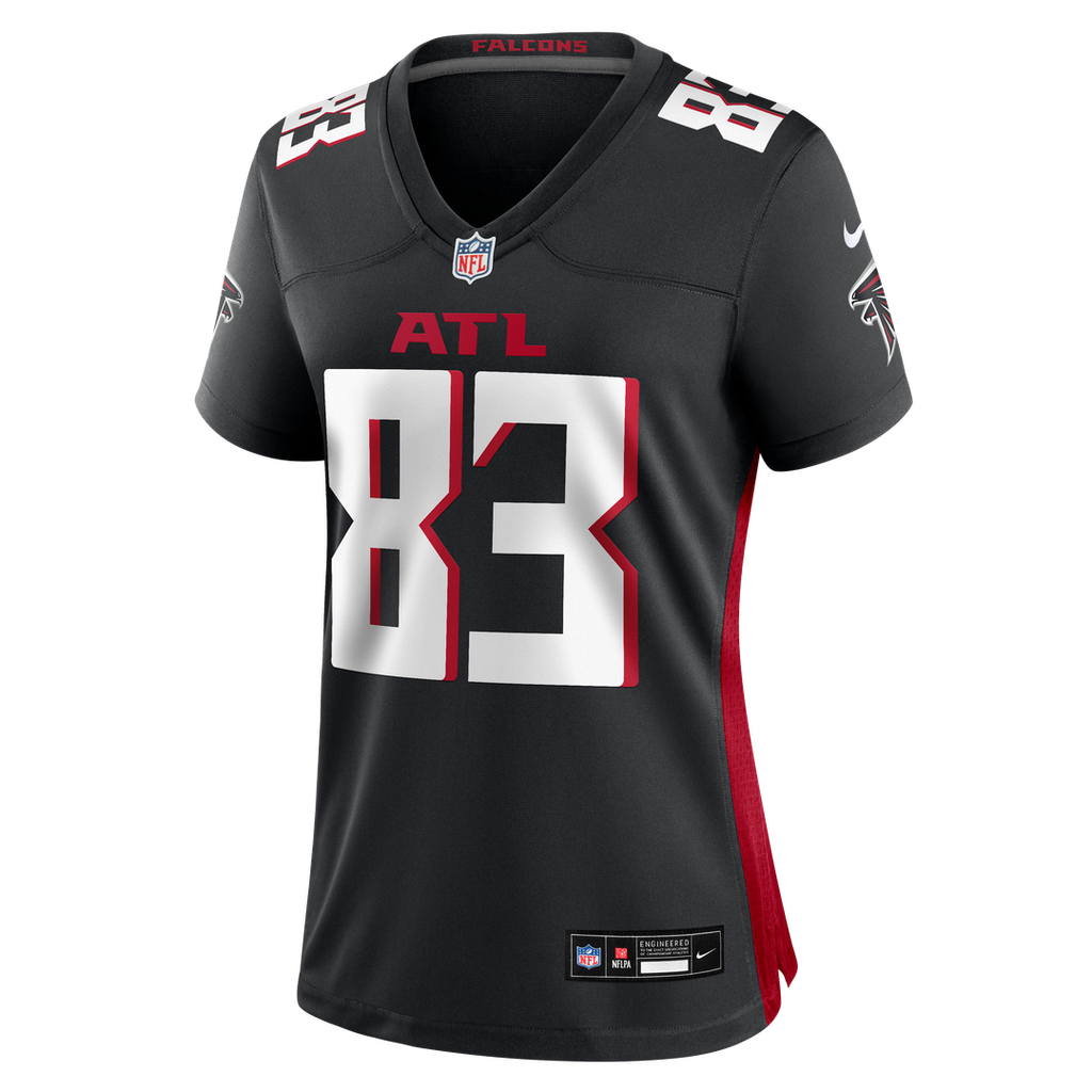 Deven Thompkins Atlanta Falcons Women's Team Game Jersey - Black