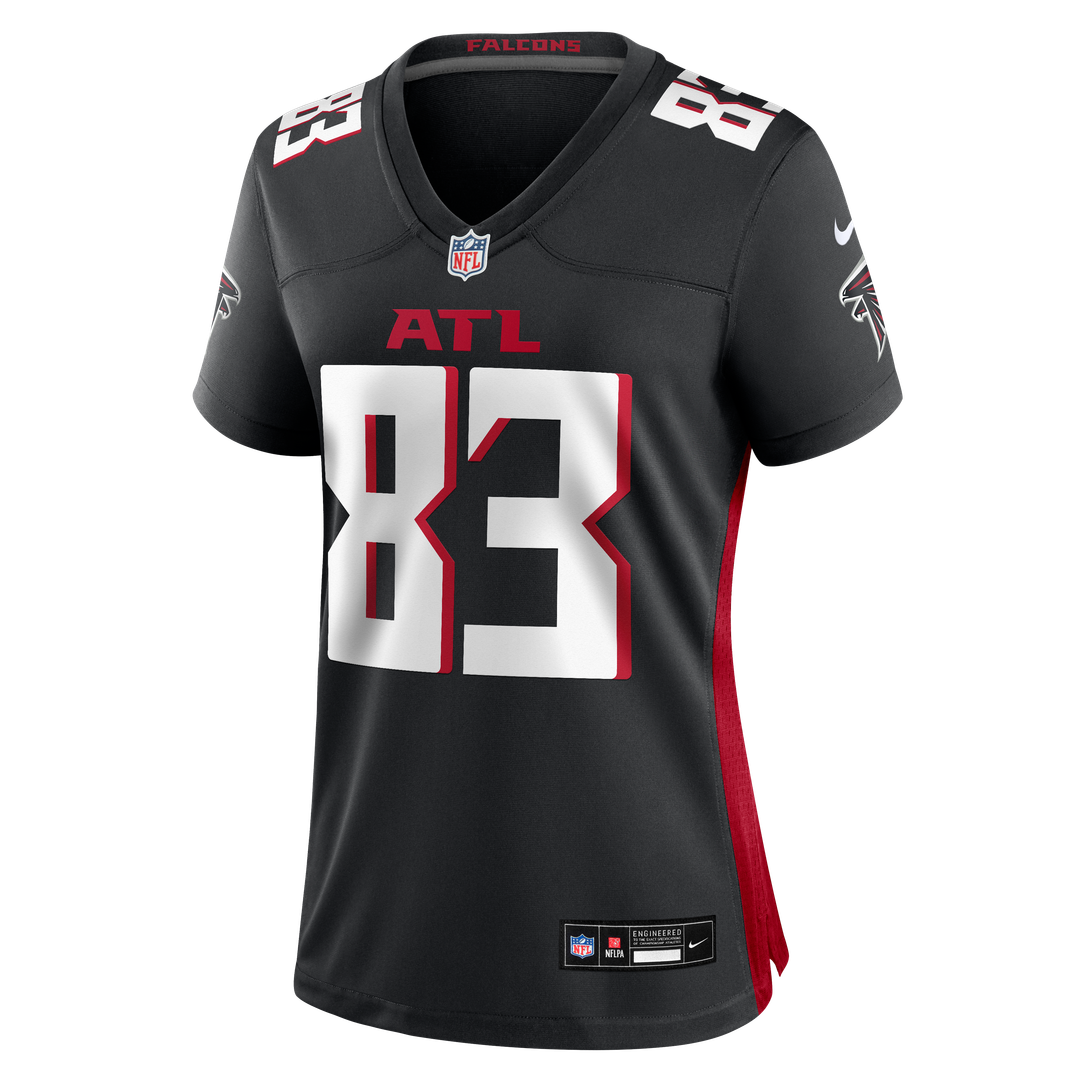 Deven Thompkins Atlanta Falcons Women's Team Game Jersey - Black