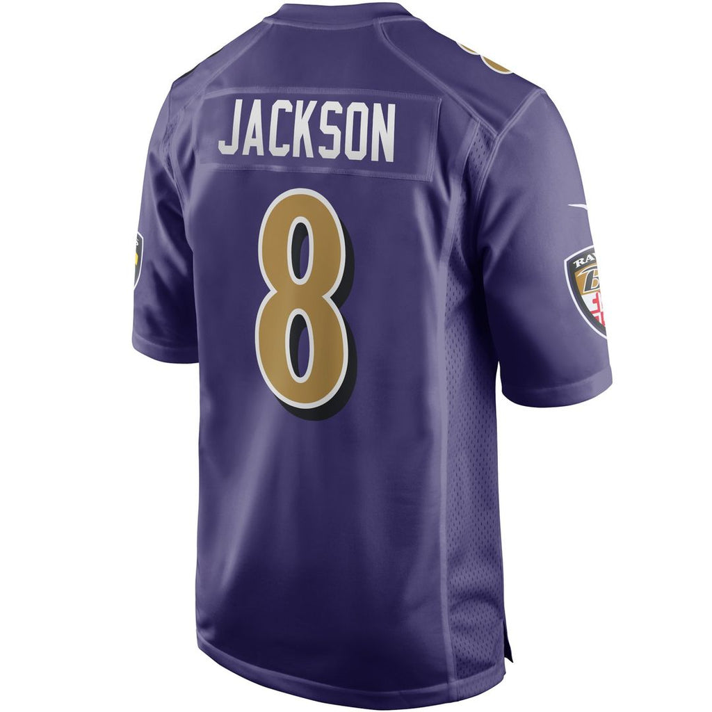 Lamar Jackson Baltimore Ravens Alternate Game Jersey - Purple