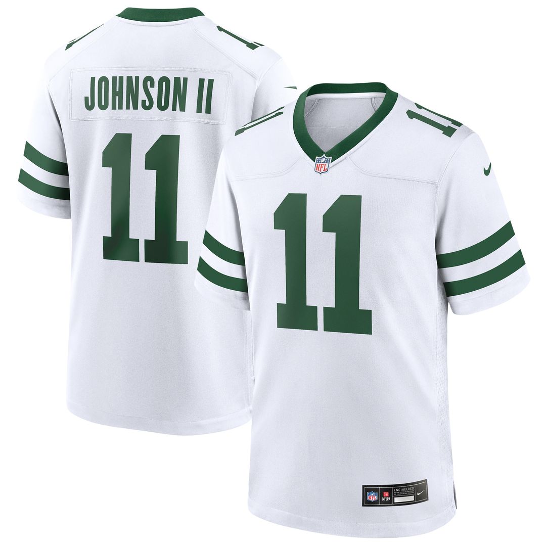 Jermaine Johnson II New York Jets Game Jersey - Legacy White
