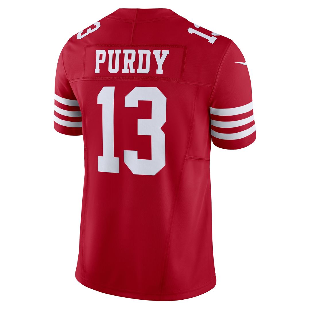 Brock Purdy San Francisco 49ers Vapor F.U.S.E. Limited Jersey - Scarlet