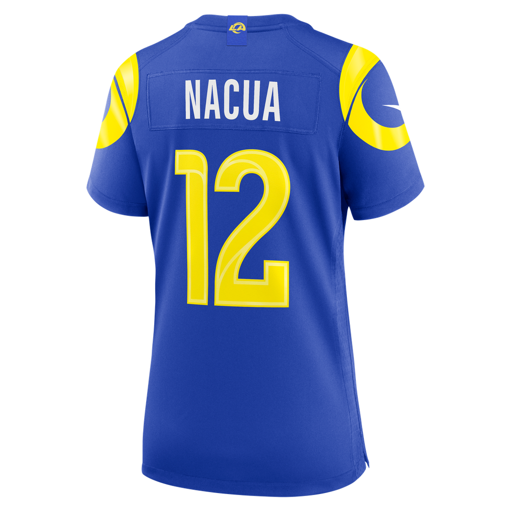 Puka Nacua Los Angeles Rams Women's Game Jersey - Royal