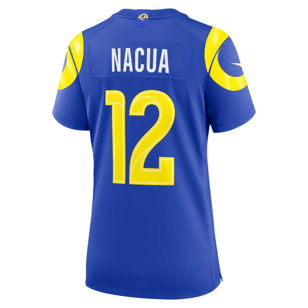 Puka Nacua Los Angeles Rams Women's Game Jersey - Royal