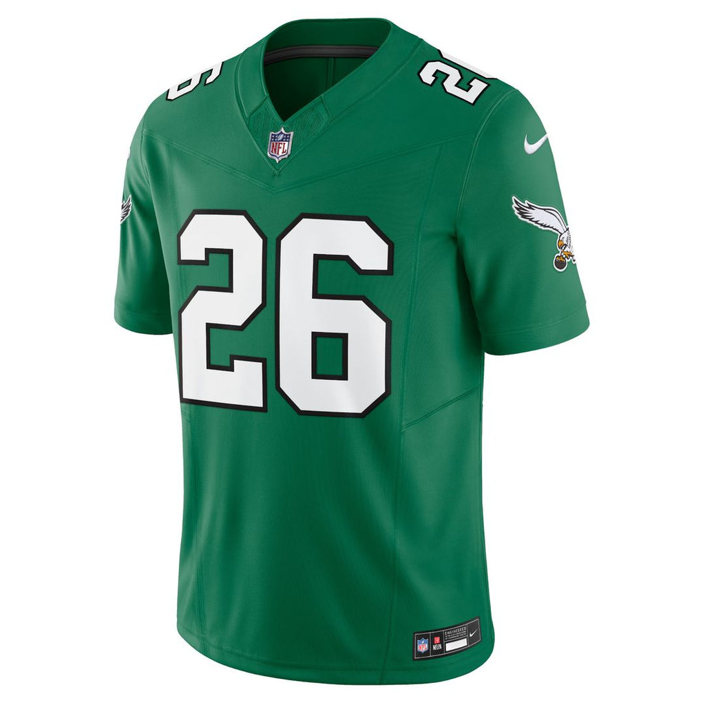 Saquon Barkley Philadelphia Eagles Vapor F.U.S.E. Limited Jersey - Black