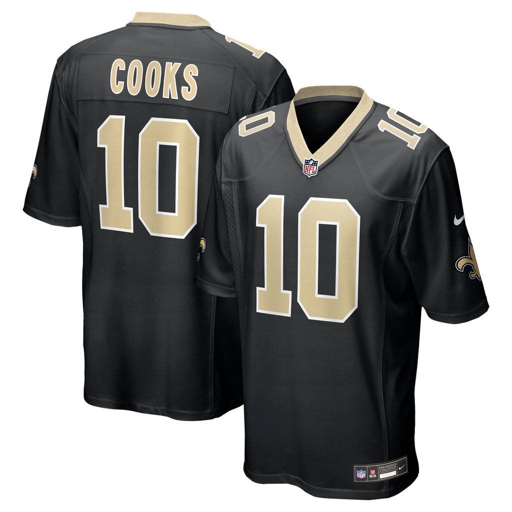 Brandin Cooks New Orleans Saints Team Game Jersey - Black