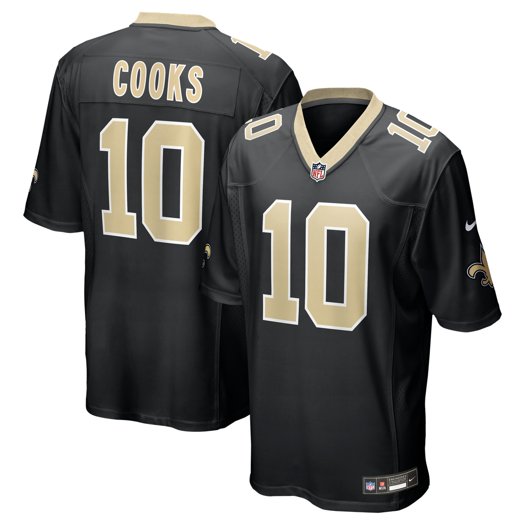 Brandin Cooks New Orleans Saints Team Game Jersey - Black