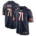 Ryan Bates Chicago Bears Game Jersey - Navy