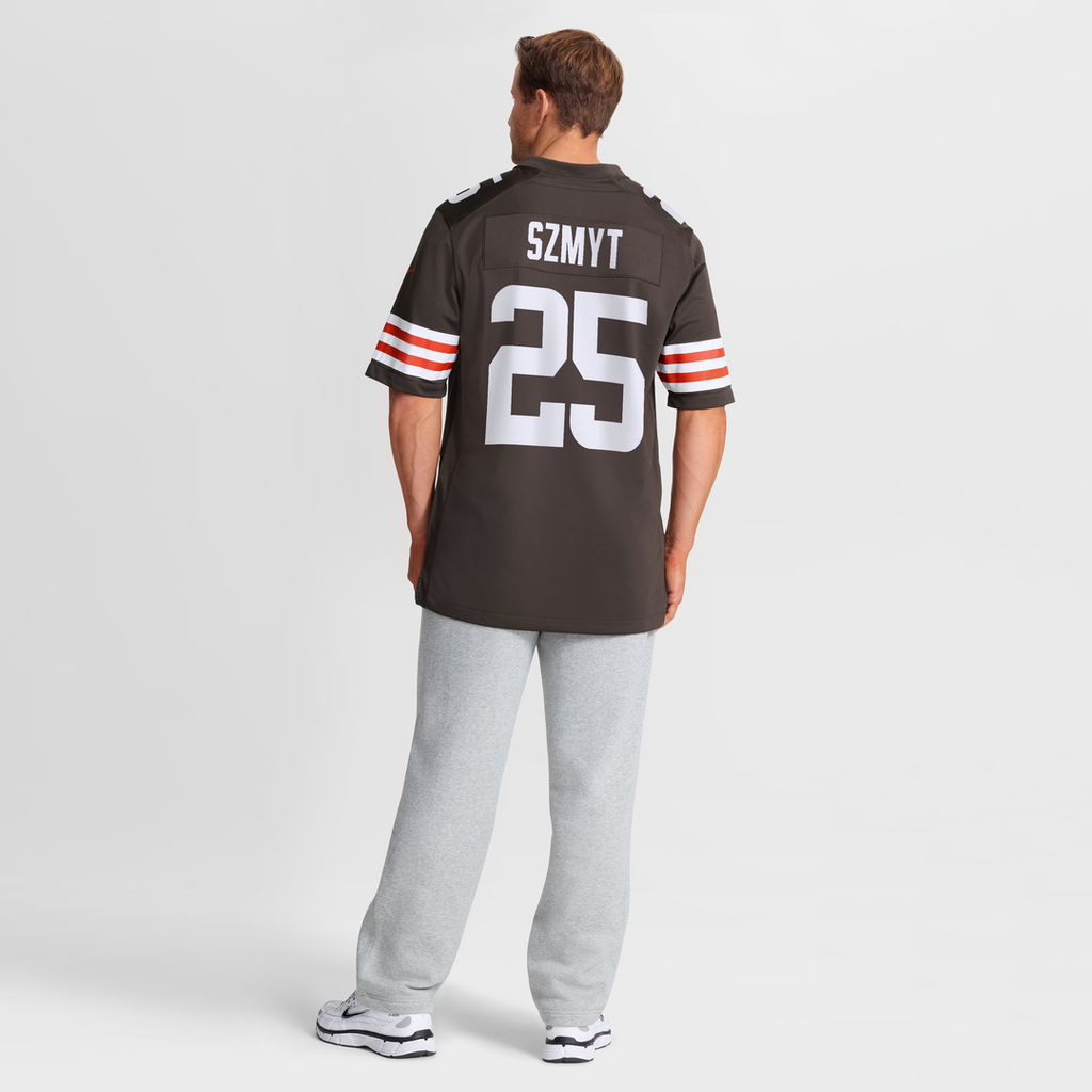 Andre Szmyt Cleveland Browns Team Game Jersey - Brown