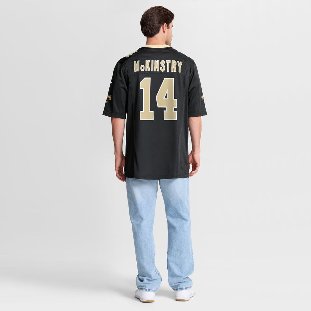 Ga'Quincy McKinstry New Orleans Saints Player Game Jersey - Black