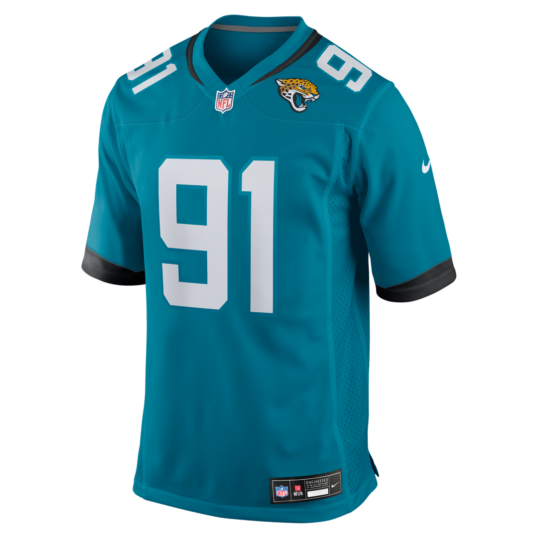 Arik Armstead Jacksonville Jaguars Team Game Jersey - Teal