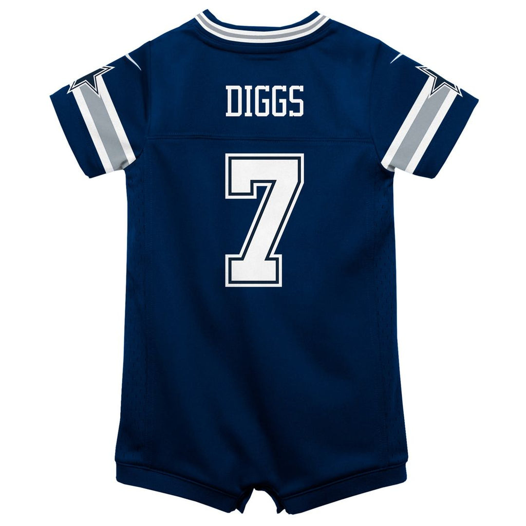 Trevon Diggs Dallas Cowboys Infant Game Romper Jersey - Navy