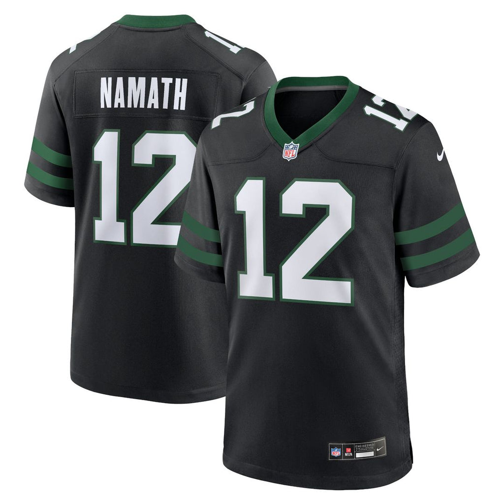 Joe Namath New York Jets Classic Alternate Retired Player Game Jersey - White