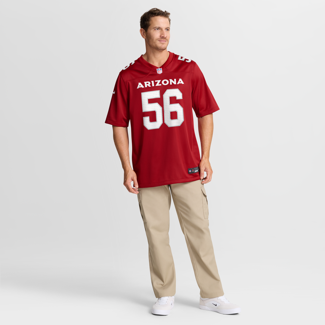 Darius Robinson Arizona Cardinals Team Game Jersey - Cardinal