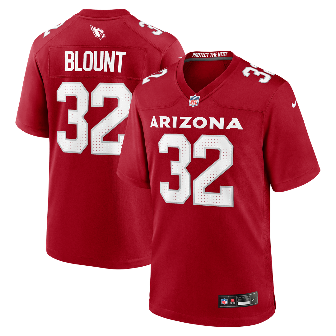 Joey Blount Arizona Cardinals Game Jersey - Cardinal