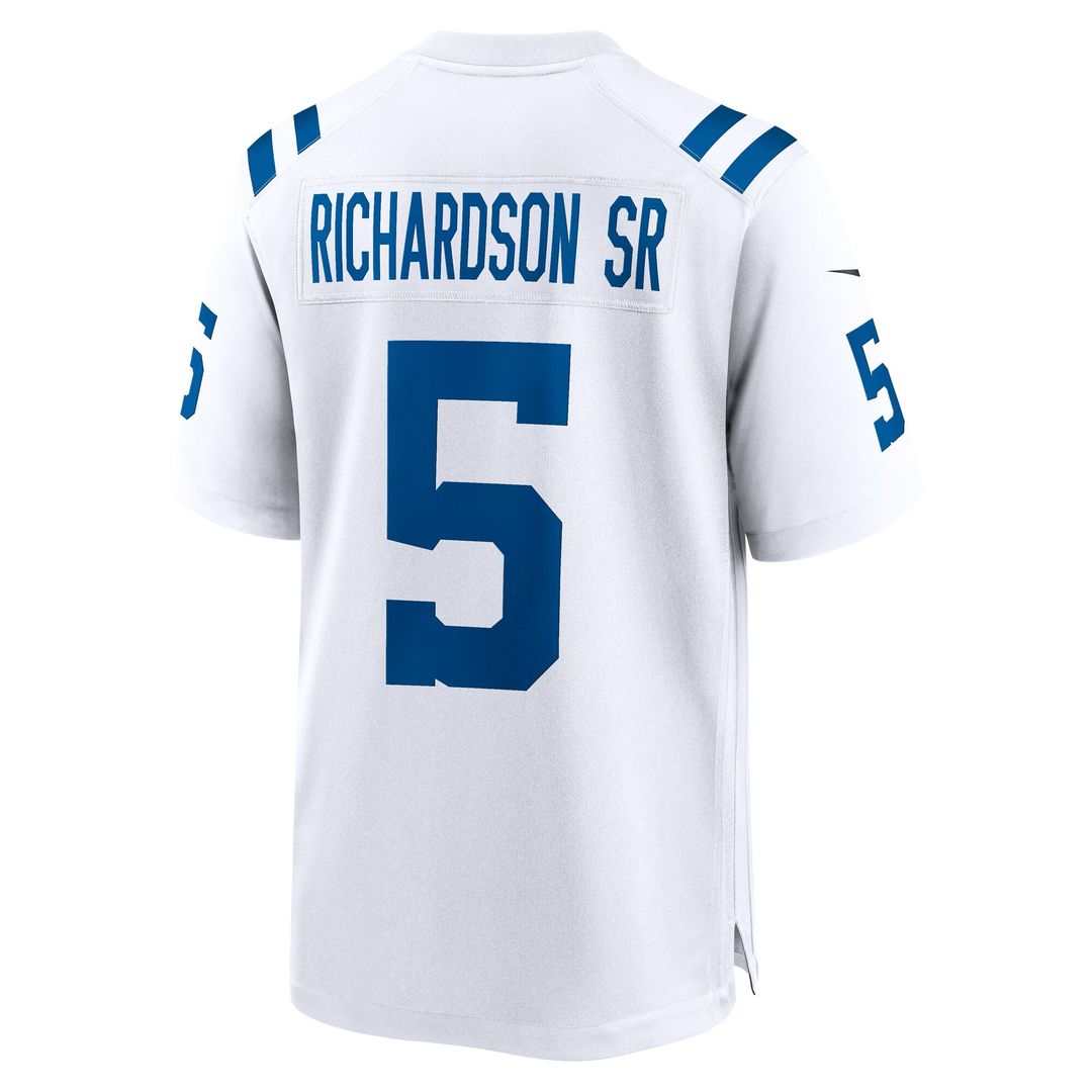 Anthony Richardson Sr. Indianapolis Colts Game Jersey - White