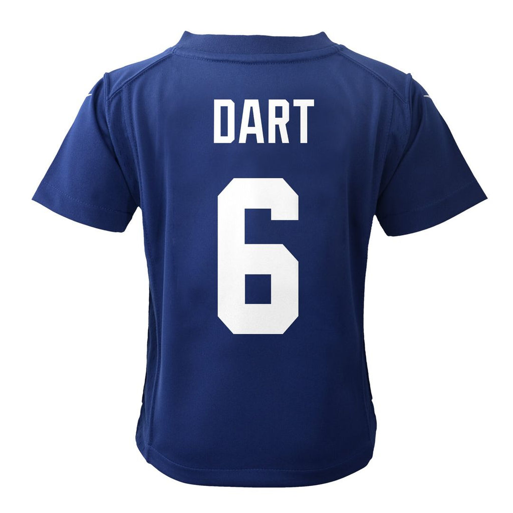 Jaxson Dart New York Giants Infant Team Game Jersey - Royal