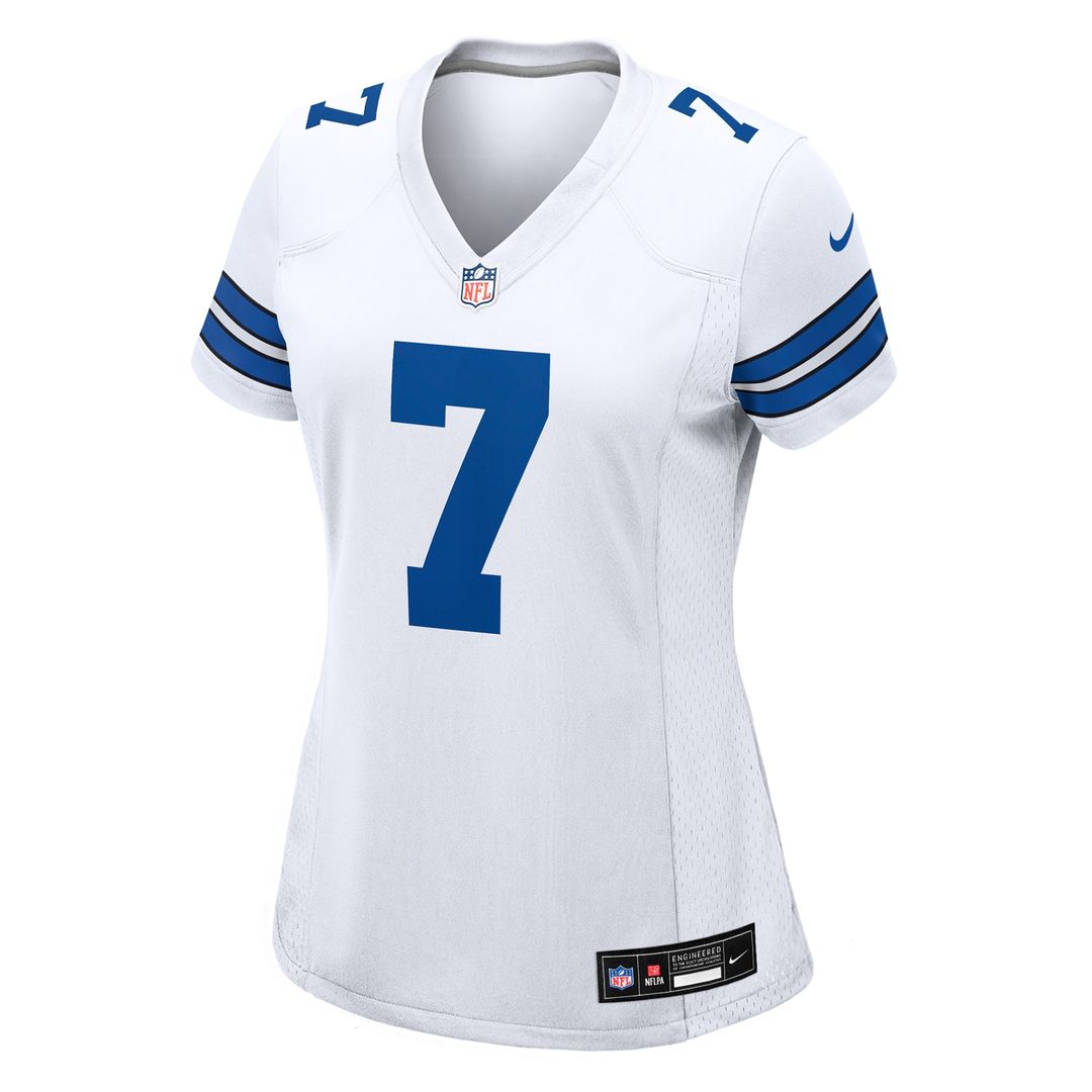Trevon Diggs Dallas Cowboys Women's Game Jersey - White