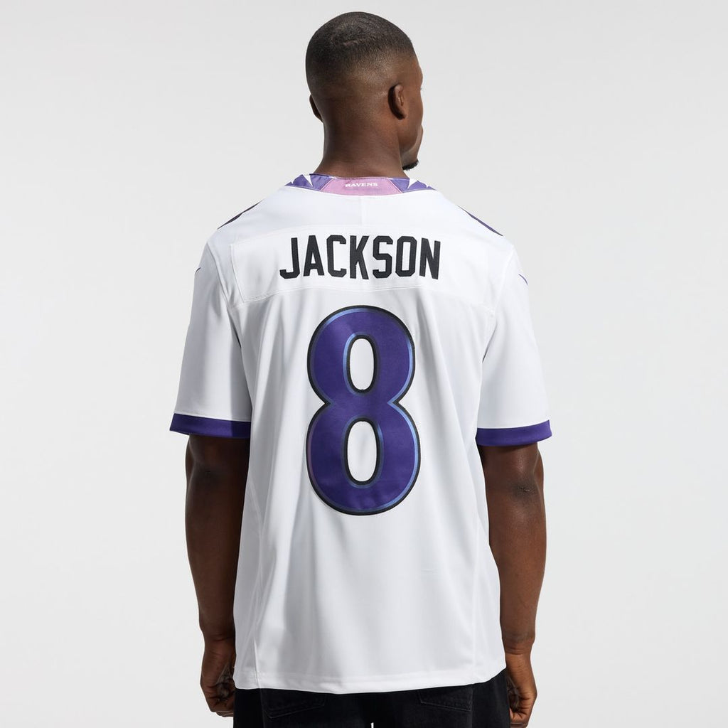 Lamar Jackson Baltimore Ravens Vapor F.U.S.E. Stitched Limited Jersey - White